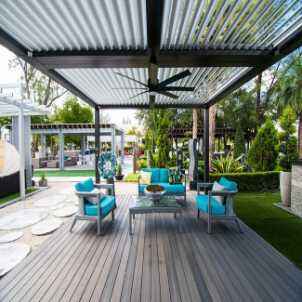 Bioclimatic Pergola in Europe